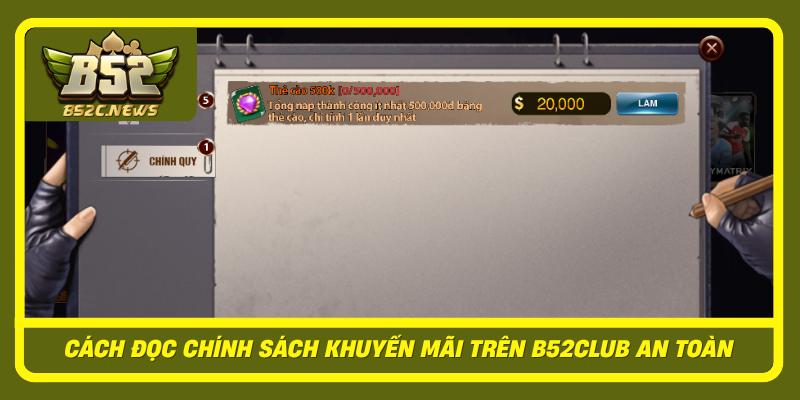 Vai Trò Của Chính Sách Khuyến Mãi Trên Nền Tảng B52Club 2 Cach Doc Chinh Sach Khuyen Mai Tren B52Club An Toan Hon