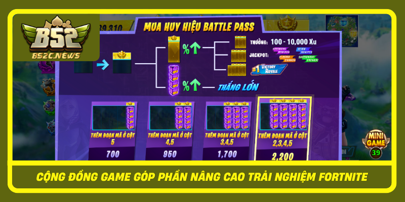 Cong Dong Game Gop Phan Nang Cao Trai Nghiem Fortnite