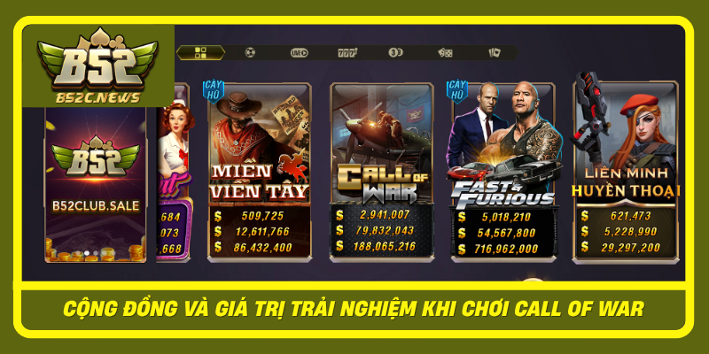 Khám Phá Call of War Và Sức Hút Trong Thế Giới Game 3 Cong Dong Va Gia Tri Trai Nghiem Khi Choi Call Of War