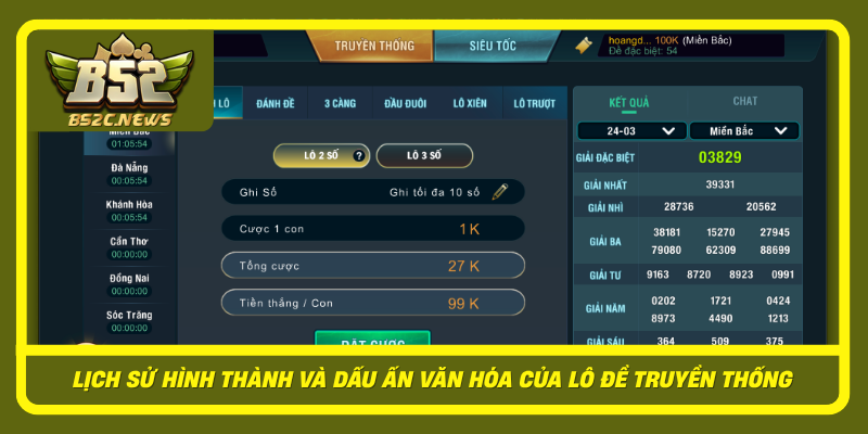Lich Su Hinh Thanh Va Dau An Van Hoa Cua Lo De Truyen Thong