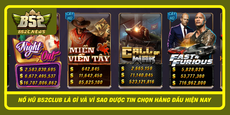 No Hu B52Club La Gi Va Vi Sao Duoc Tin Chon Hang Dau Hien Nay